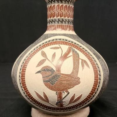 Ricardo Delgado Cruz Mata Ortiz Pottery Birds