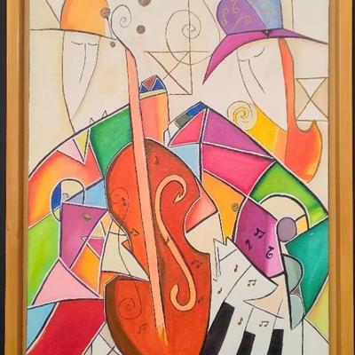 Jazzed Up Colors: A Symphony On Canvas