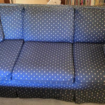 Vintage Blue Sofa 