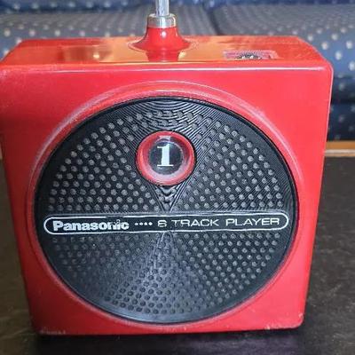 Panasonic Red Dynamite TNT Portable 8-Track Player (RQ-830S) - Not tested