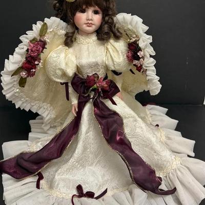 Victorian Style Angel Tree Topper