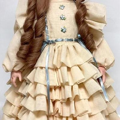 "Porcelain Paris" Stamped Doll