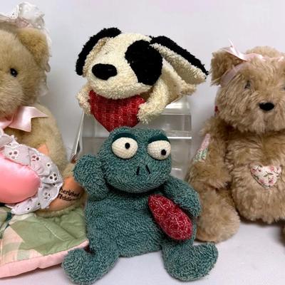 “Cherished Teddies” and ”Russ” Plushies