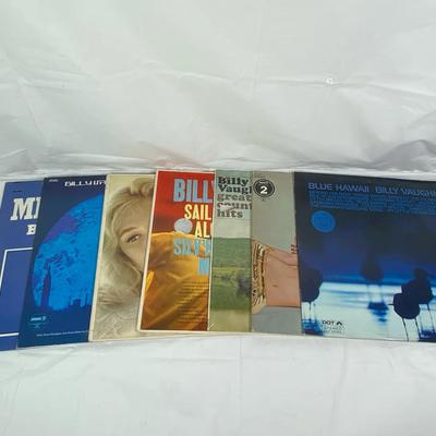 Vintage Billy Vaughn Vinyl Record Lot (Approx. 6 LPs) – Easy Listening/Orchestra Albums 