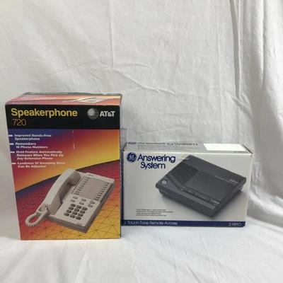 Telephone And Answering Machine