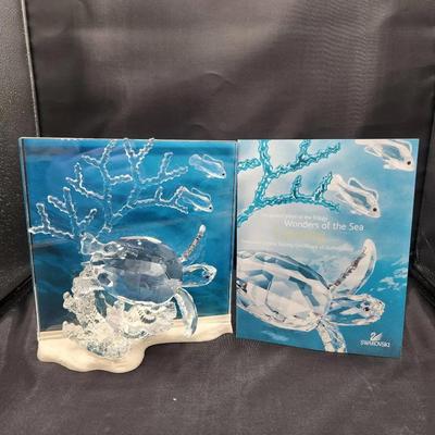 Swarovski “Eternity” Crystal Sea Turtle Display (Wonders of the Sea)