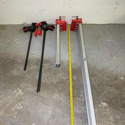 Set of 11 Assorted Trigger & Bar Clamps