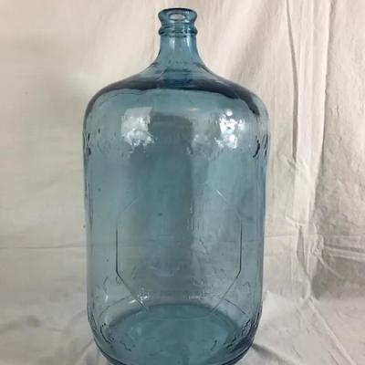 Glass Arrowhead Water Jug