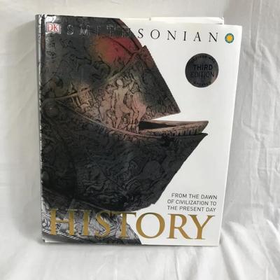 DK Smithsonian “History” Hardcover Book (Third Edition)