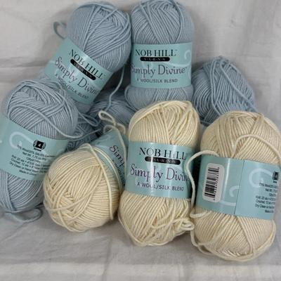 Nob Hill Wool/Silk/Cashmere Blend Yarn - New