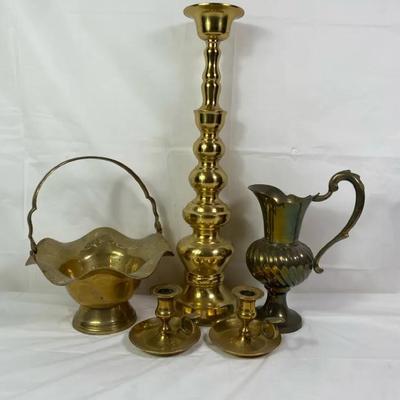 Vintage Brass Decor Lot