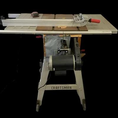 Craftsman Contractor 10” Table Saw with Extension Wings & Fence