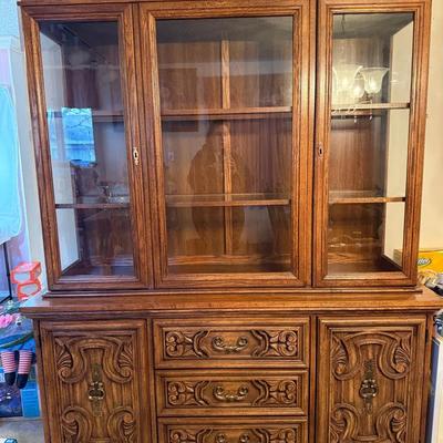 Vintage China Cabinet 