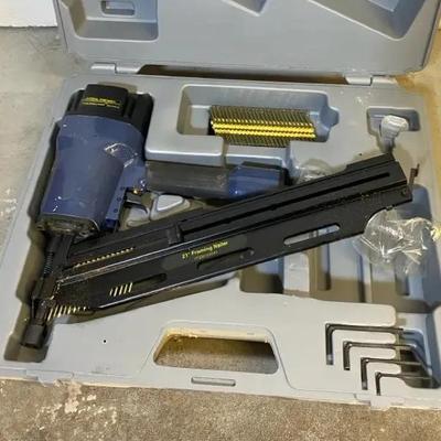 Central Pneumatic Contractor Series 21° Angled Framing Nailer – Model 04041