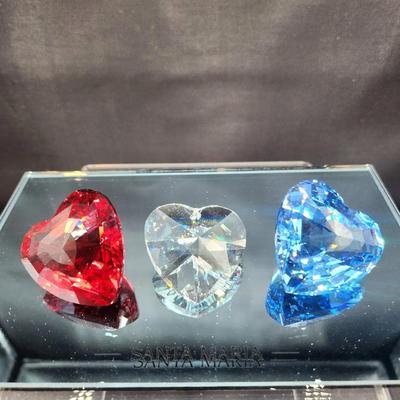 Swarovski Hearts