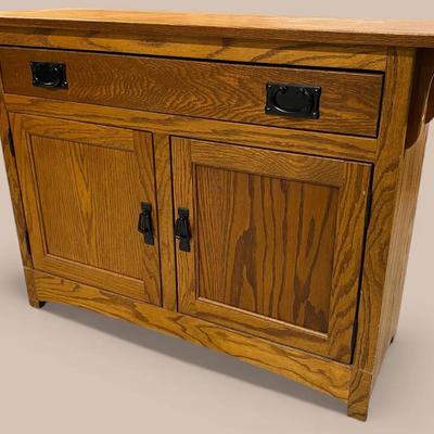 Geisers Mission Style Buffet Cabinet / Console Table 