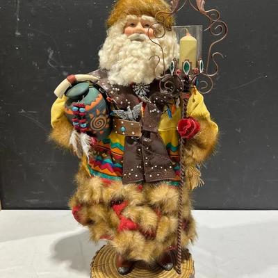 Vintage Tribal Santa