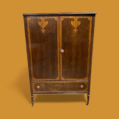 Antique Art Deco Chifforobe 