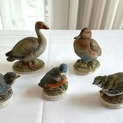 Lefton Bird Figurines 
