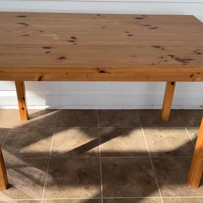 Rustic Wooden Table 