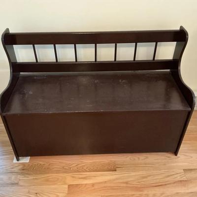 Wooden Storage Bench