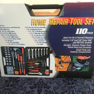 110 Piece Home Repair Tool Set