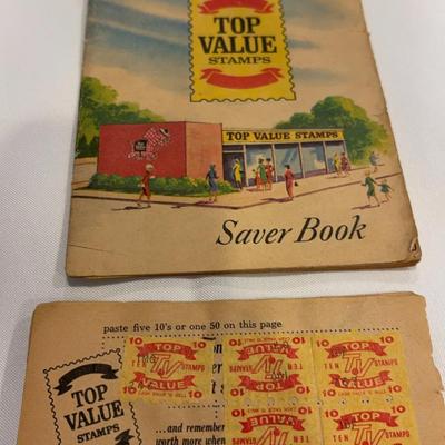 Top Blue Stamps Saver Book