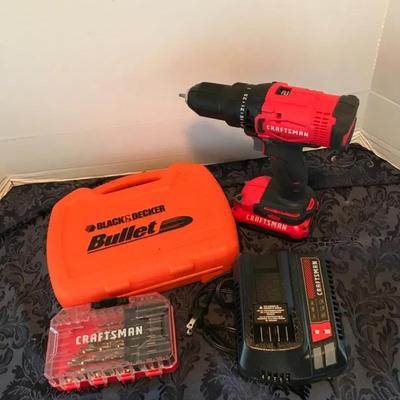 Craftsman 20 V Battery Drill Driver Plus