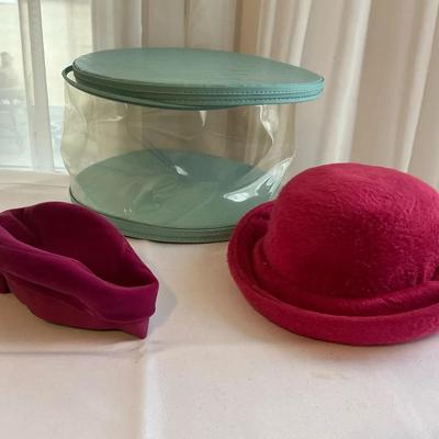 Ladies Pink Winter Hats