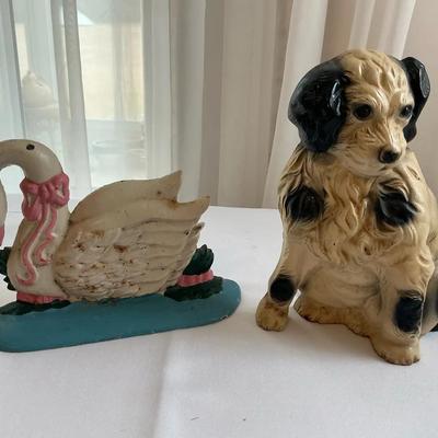 Vintage Cast Iron Doorstops