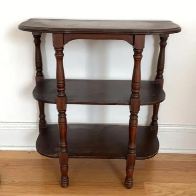 Small Wooden Display Table 