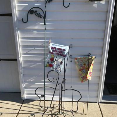 Shepherds Hook Flag Holders And More