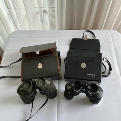 Two Pair Of Field Binoculars