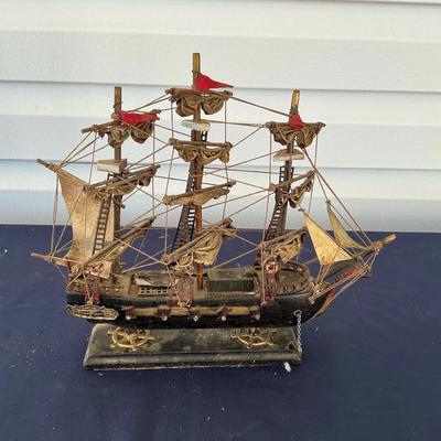 Vintage Decorative Sailing Ship