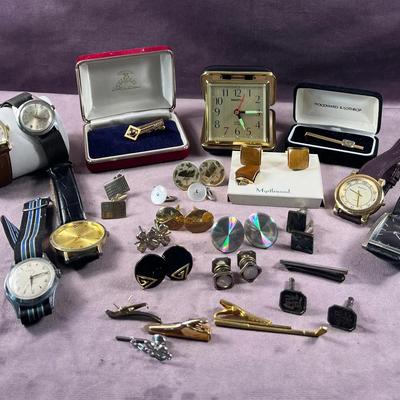 Men’s Watches, Tie Tacks and Cuff Links