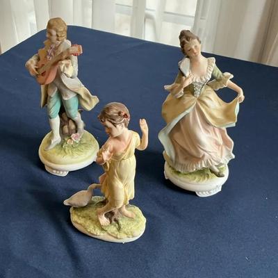 Lefton Figurines Lot Of 3