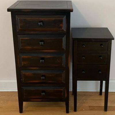 Pair Of Petite Chests Of Drawers 