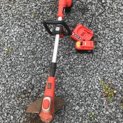 Battery-Operated Black & Decker String Trimmer