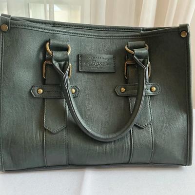 Vintage Leather Bass Handbag