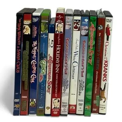 TWELVE Christmas Movie DVDs