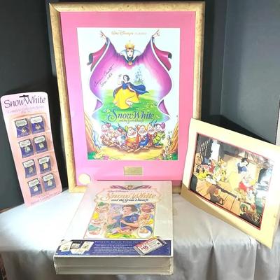 Disney’s Snow White And Seven Dwarfs Exclusive Collector’s Items Autographed By Adriana Caselotti