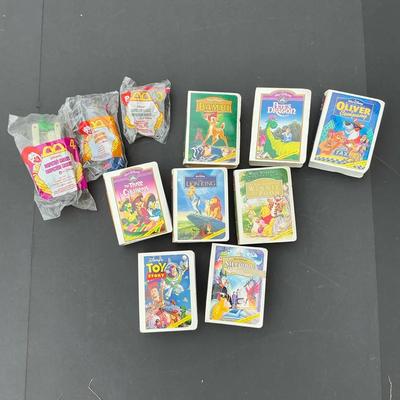 Disney X McDonald’s Happy Meal Toys 90s Vintage