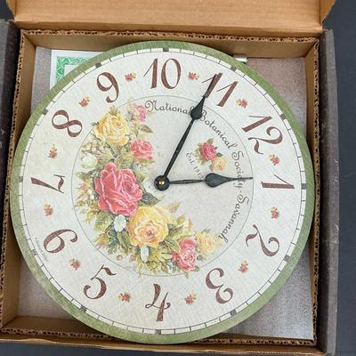 Howard Miller Savannah Botanical Society VI wall clock