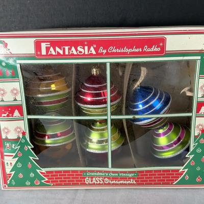 Classic Fantasia Glass Ornaments By Christopher Radko