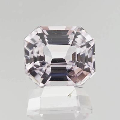 5.1ct Natural Unheated Octagon Cut Pink Kunzite 