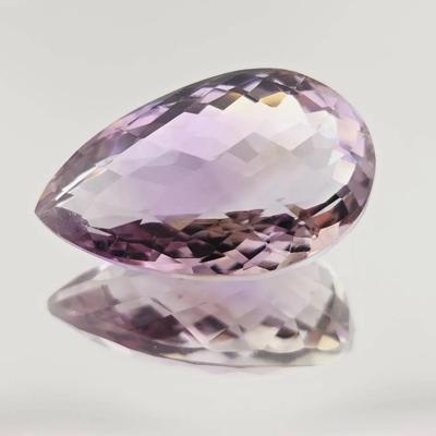 22ct Natural Unheated Elongated Pear Cut Ametrine 