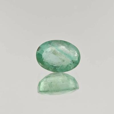 0.9ct Natural Unheated Oval Cut Emerald 