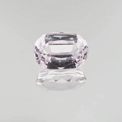7.4ct Natural Unheated Oval Cut Pink Kunzite