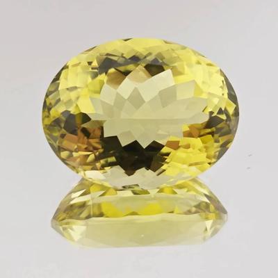 23.1ct Natural Unheated Green Gold Quartz 
