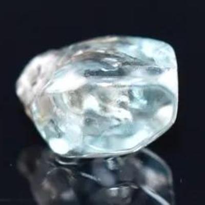 0.6 Carat Natural Rough Blue Zircon